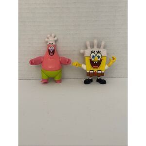 Spongebob Squarepants & Patrick Glove World Fisher Price Imaginext Figure Set